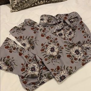 Madewell Floral jumpsuit (never worn)